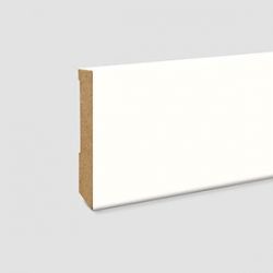 Plinta MDF Egger cubica 80x14 mm, 2,4 m, alba