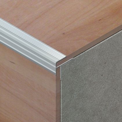 Protectie treapta Prolux din aluminiu eloxat 2700x20x8 mm