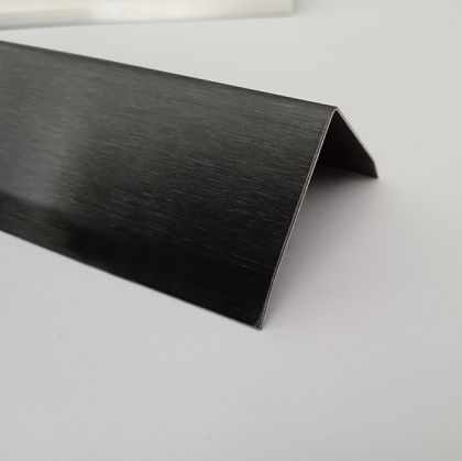 Cornier cu laturi tesite din inox  l=A=30mm