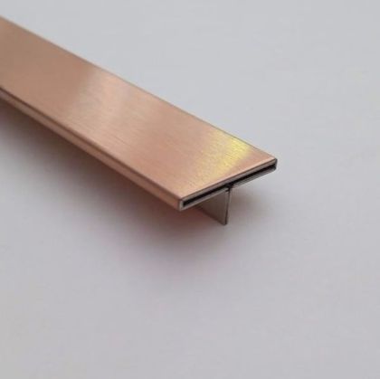 Bagheta despartitoare T, din inox, 15x5mm