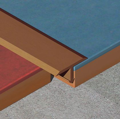 Profil T din aluminiu eloxat 2700x20x8mm