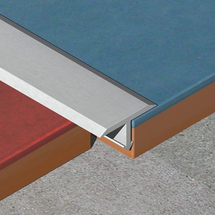 Profil T din aluminiu eloxat 900x20x8mm