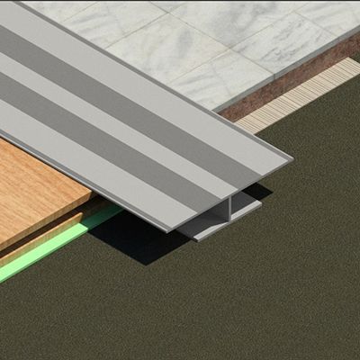 Profil de imbinare tip H din aluminiu eloxat, 2700x10mm