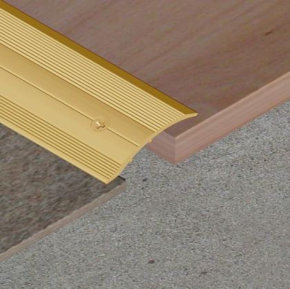 Trecere Prolux lata pentru diferenta de nivel din aluminiu eloxat 2700x40x15 mm