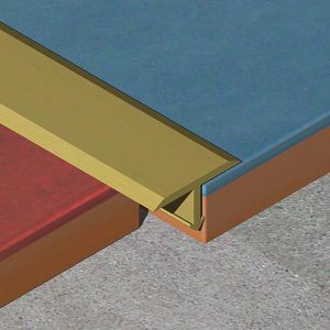 Profil T din aluminiu eloxat 900x20x8mm