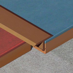 Profil T din aluminiu eloxat 900x20x8mm