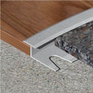 Profil T flexibil din aluminiu eloxat 2700x13x11mm