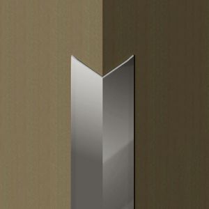 Cornier cu laturi tesite din inox  l=A=30mm